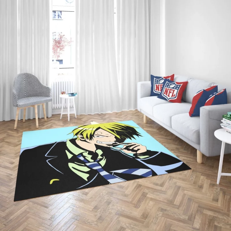 Sanji Culinary Creations Anime Rug 2