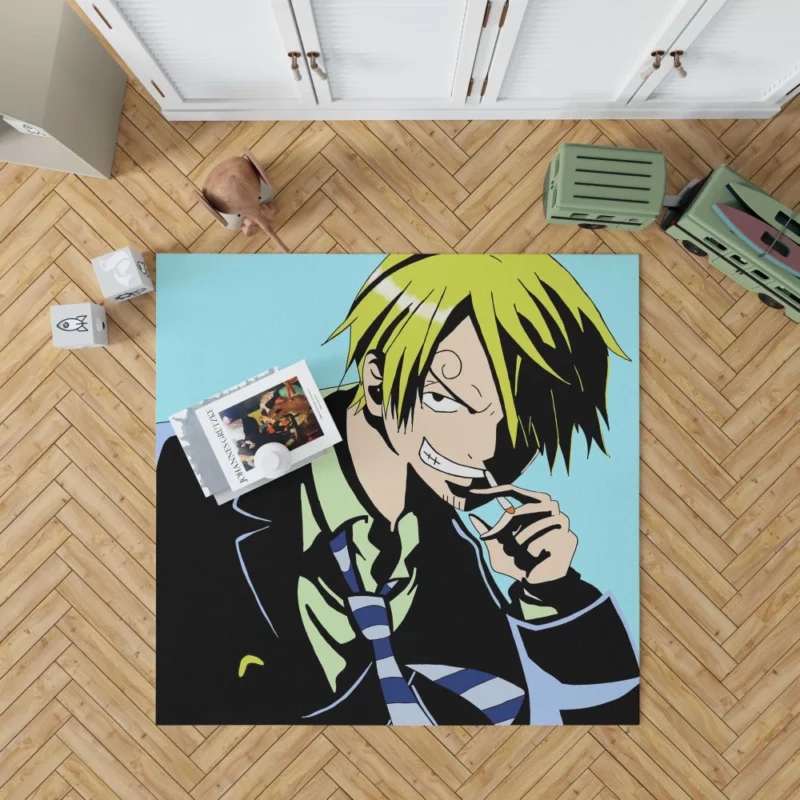 Sanji Culinary Creations Anime Rug