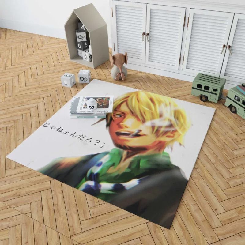 Sanji Delicious Journey Anime Rug 1