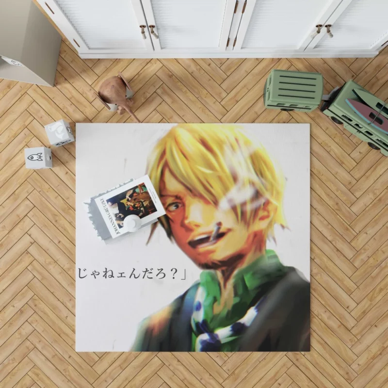 Sanji Delicious Journey Anime Rug