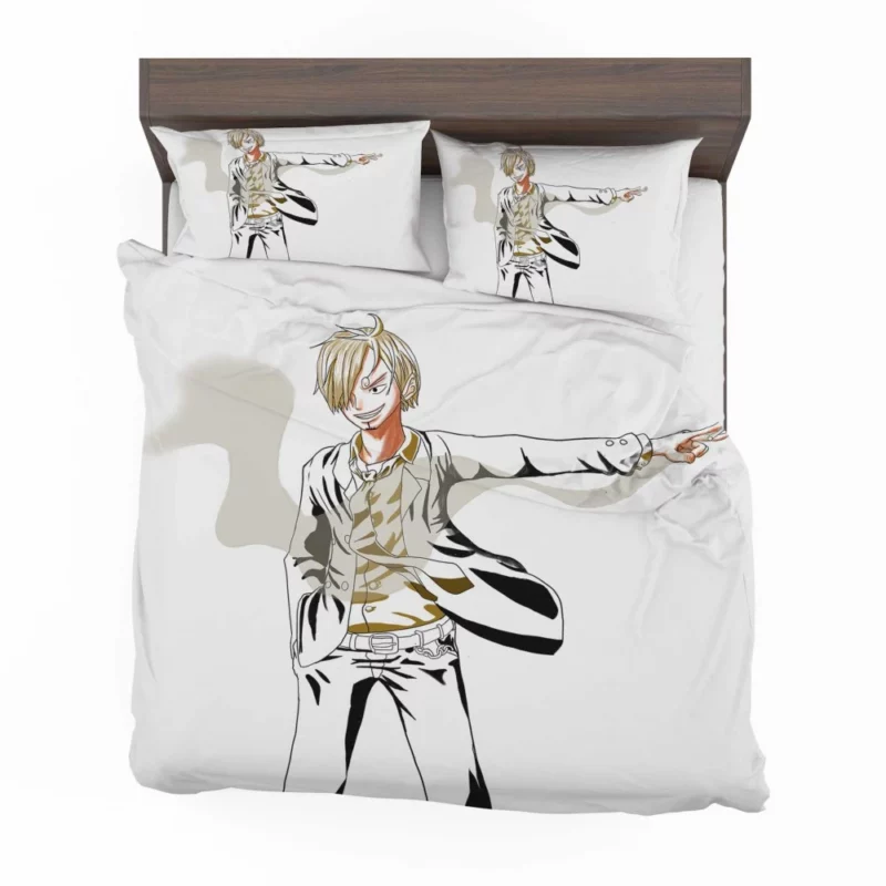 Sanji Flavorful Quest Awaits Anime Bedding Set 1