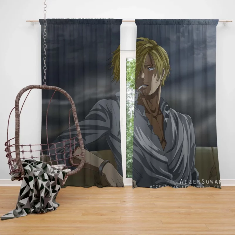 Sanji Master of Cuisine Anime Curtain