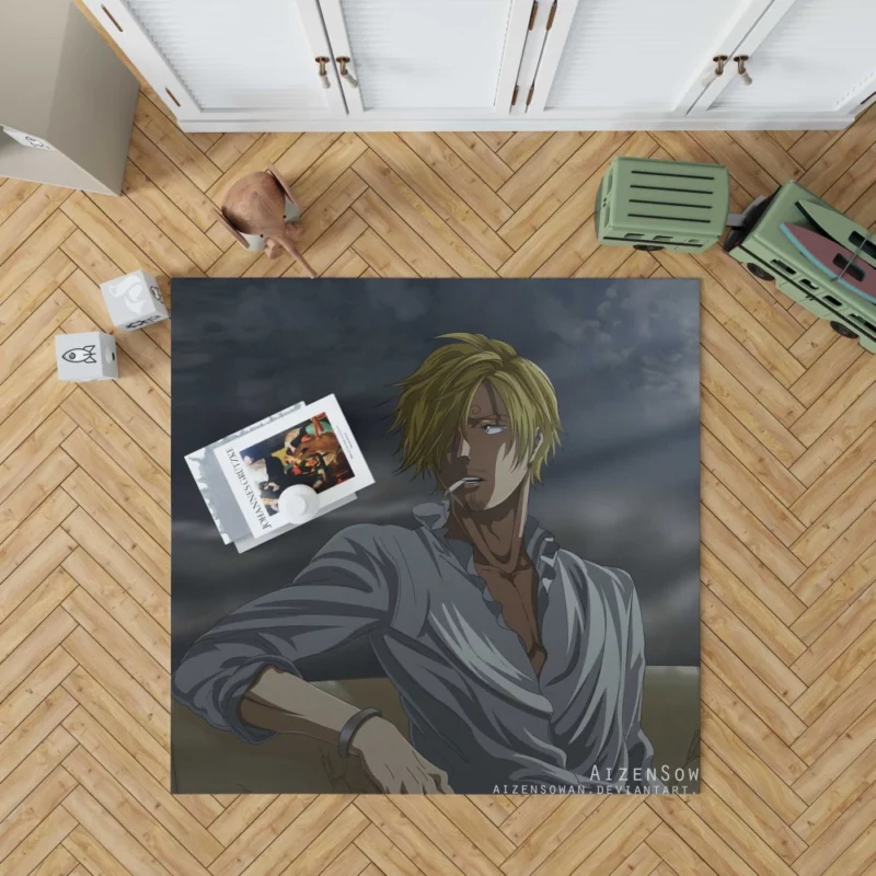 Sanji Master of Cuisine Anime Rug