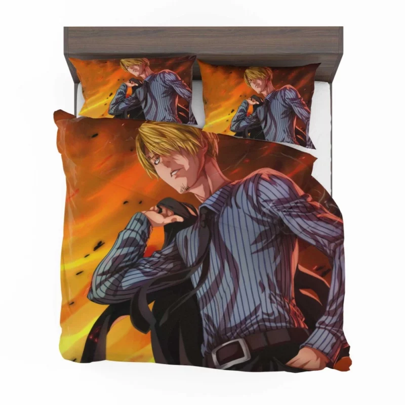 Sanji Pirate Chef Odyssey Anime Bedding Set 1