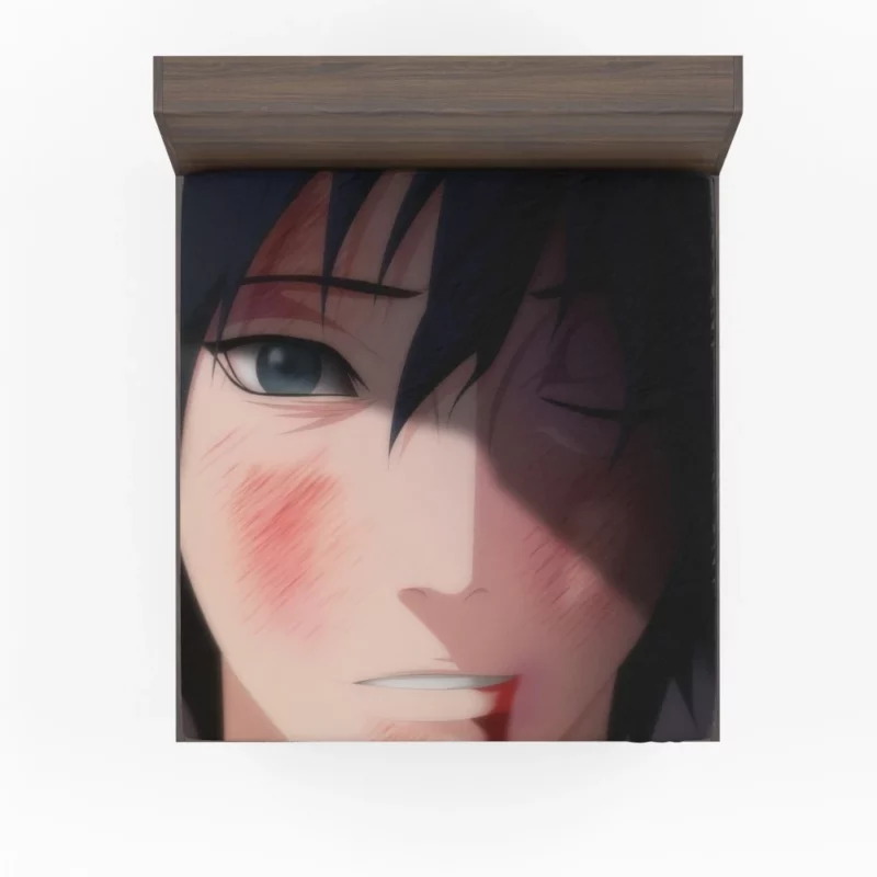 Sasuke Legacy Ninja Chronicles Anime Fitted Sheet