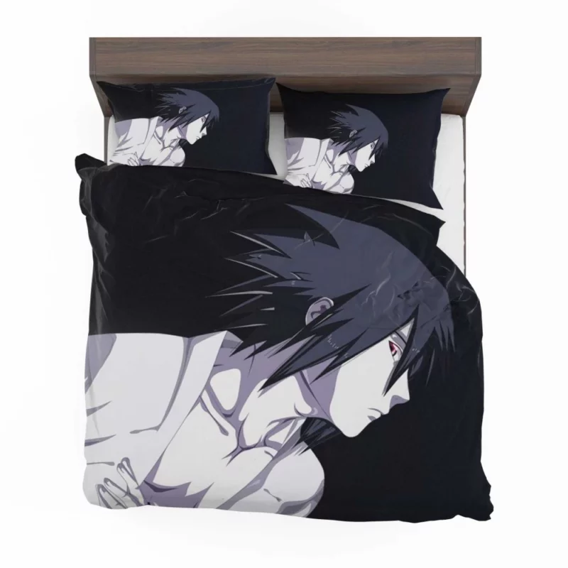 Sasuke Pursuit Shinobi Path Anime Bedding Set 1