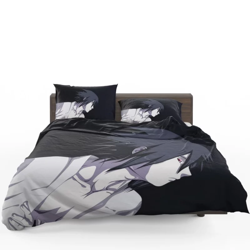 Sasuke Pursuit Shinobi Path Anime Bedding Set