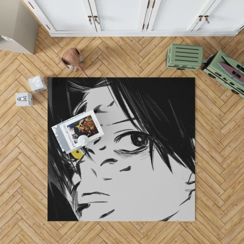 Sasuke Quest Shinobi Adventure Anime Rug