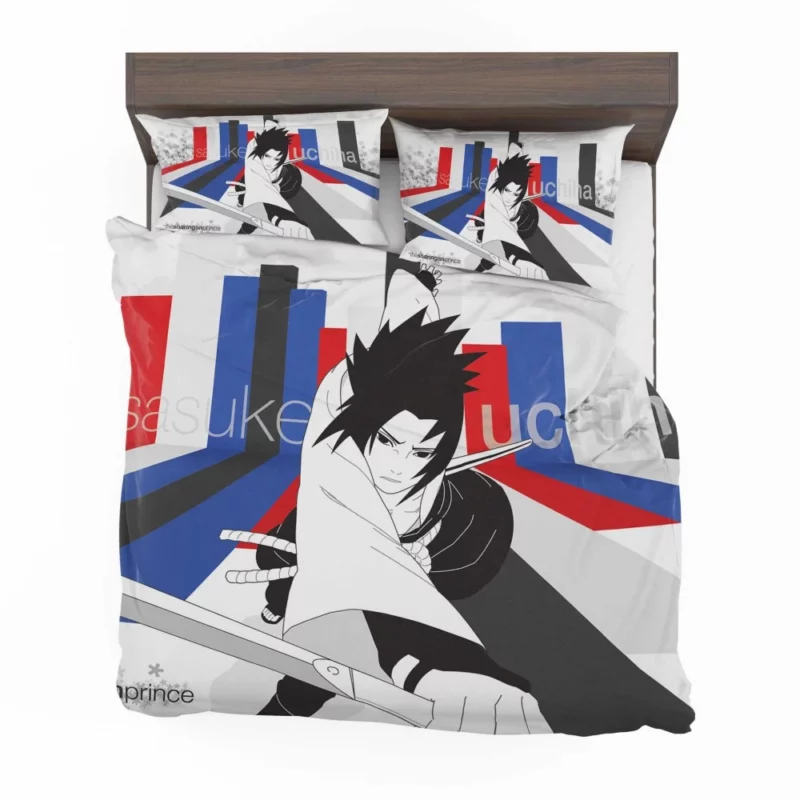 Sasuke Redemption Shinobi Chronicles Anime Bedding Set 1