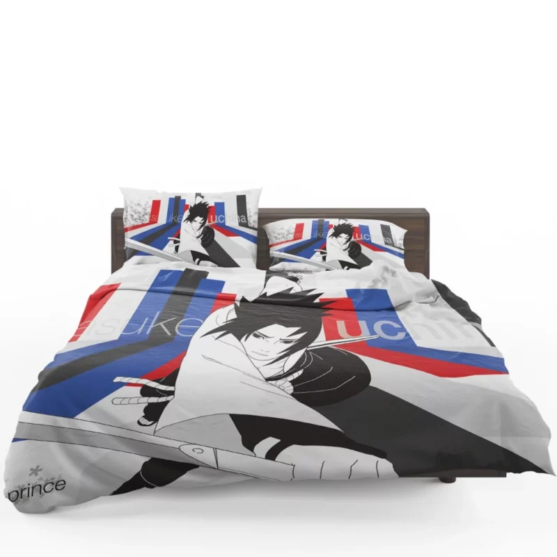 Sasuke Redemption Shinobi Chronicles Anime Bedding Set