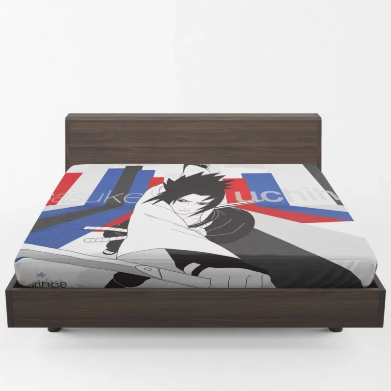 Sasuke Redemption Shinobi Chronicles Anime Fitted Sheet 1