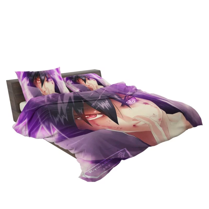 Sasuke Redemption Shinobi Journey Anime Bedding Set 2