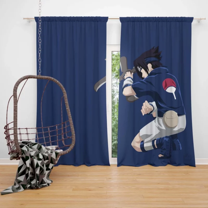 Sasuke Redemption Shinobi Legacy Anime Curtain