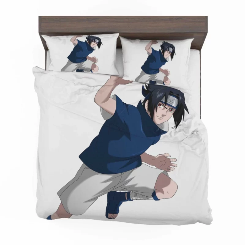 Sasuke Resolve Shinobi Chronicles Anime Bedding Set 1