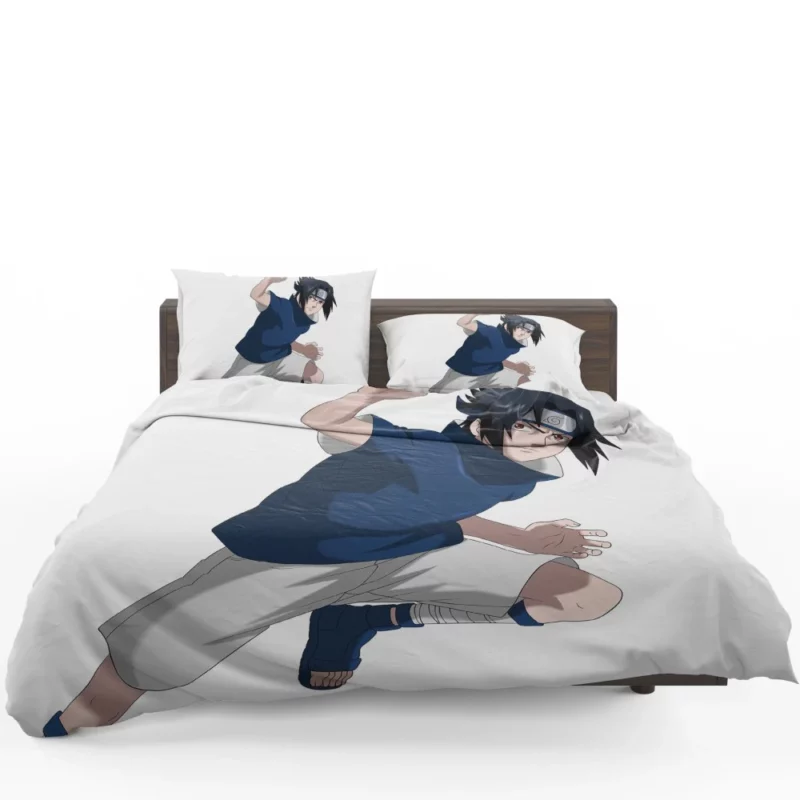 Sasuke Resolve Shinobi Chronicles Anime Bedding Set