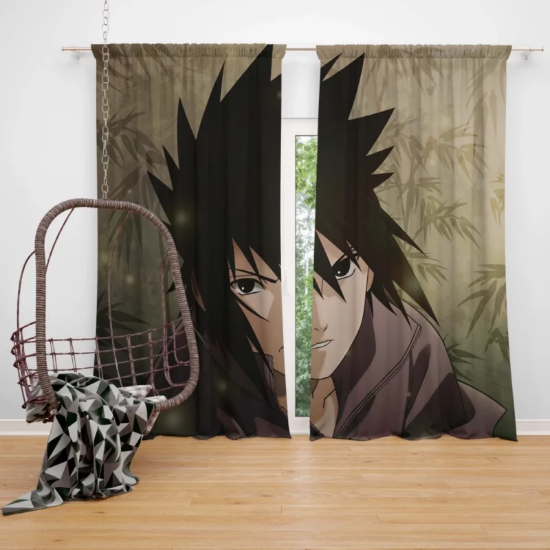 Sasuke Saga Ninja Chronicles Anime Curtain