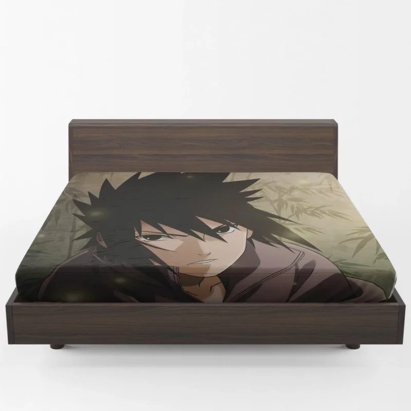 Sasuke Saga Ninja Chronicles Anime Fitted Sheet 1