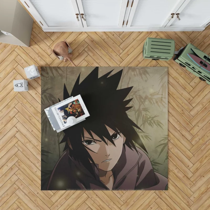 Sasuke Saga Ninja Chronicles Anime Rug