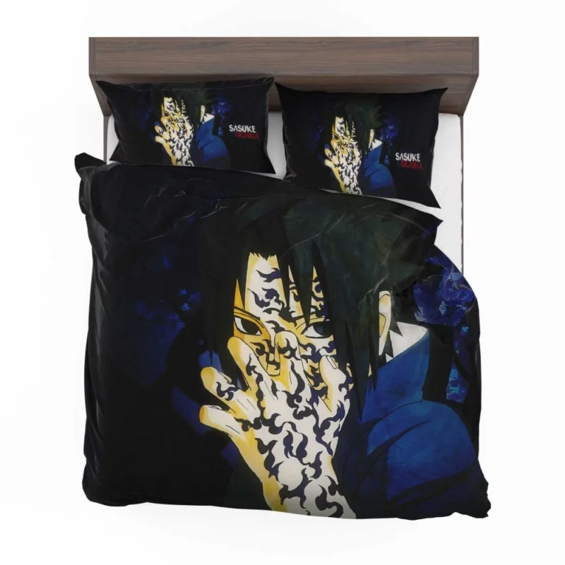 Sasuke Uchiha Ninja Chronicles Anime Bedding Set 1