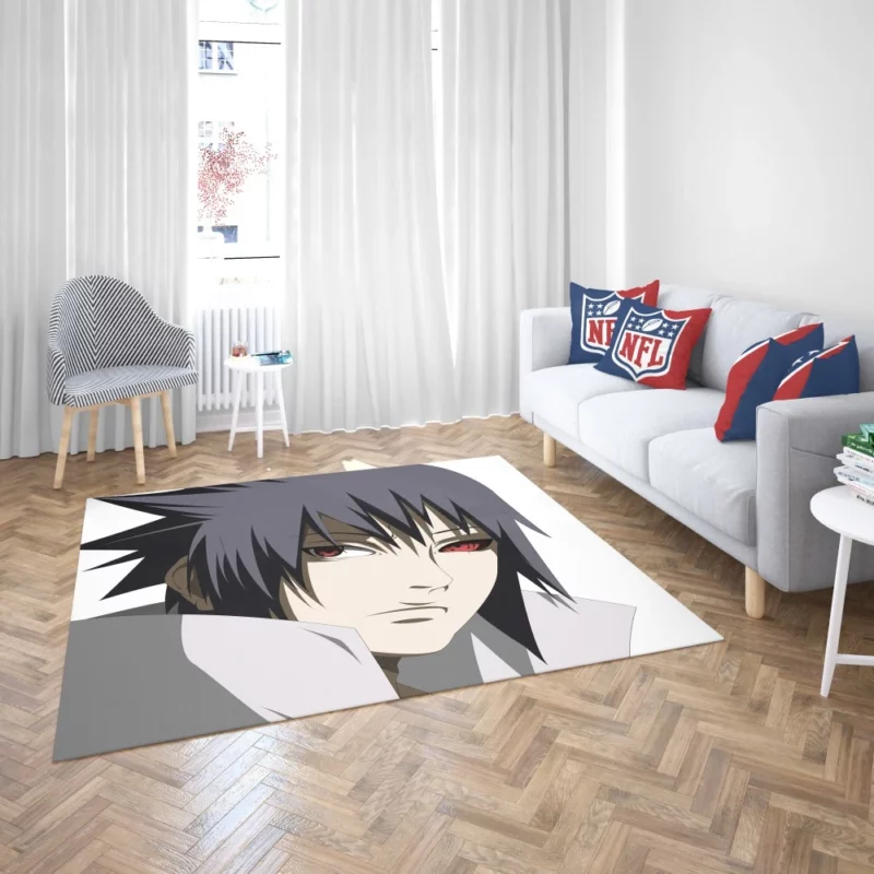 Sasuke Uchiha Redemption Path Anime Rug 2