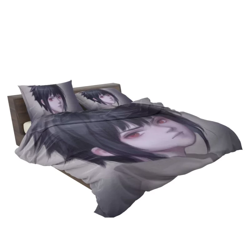 Sasuke Uchiha Shinobi Evolution Anime Bedding Set 2