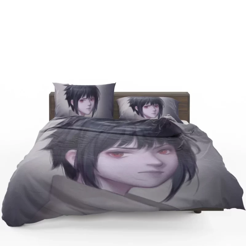 Sasuke Uchiha Shinobi Evolution Anime Bedding Set