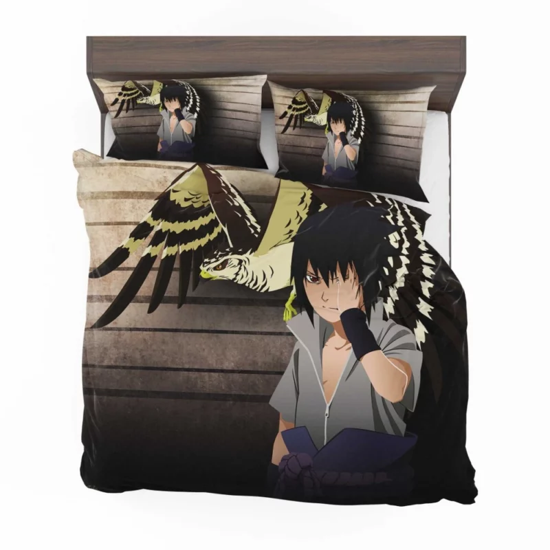 Sasuke Uchiha Shinobi Journey Anime Bedding Set 1