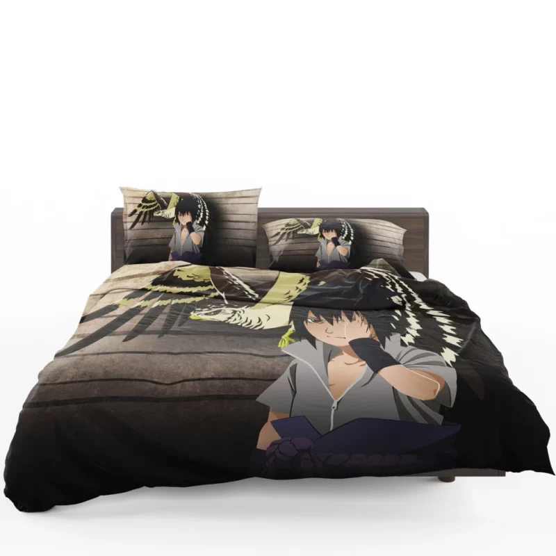 Sasuke Uchiha Shinobi Journey Anime Bedding Set