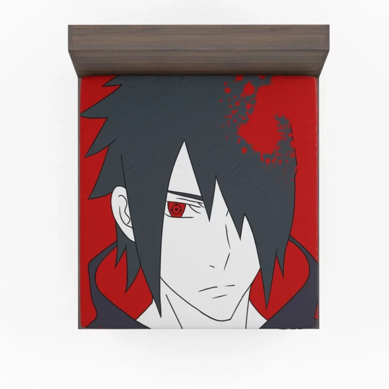 Sasuke Vengeance Uchiha Destiny Anime Fitted Sheet