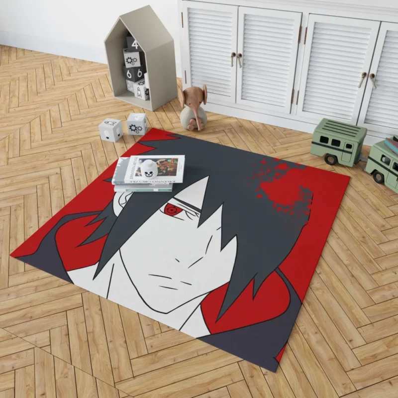 Sasuke Vengeance Uchiha Destiny Anime Rug 1