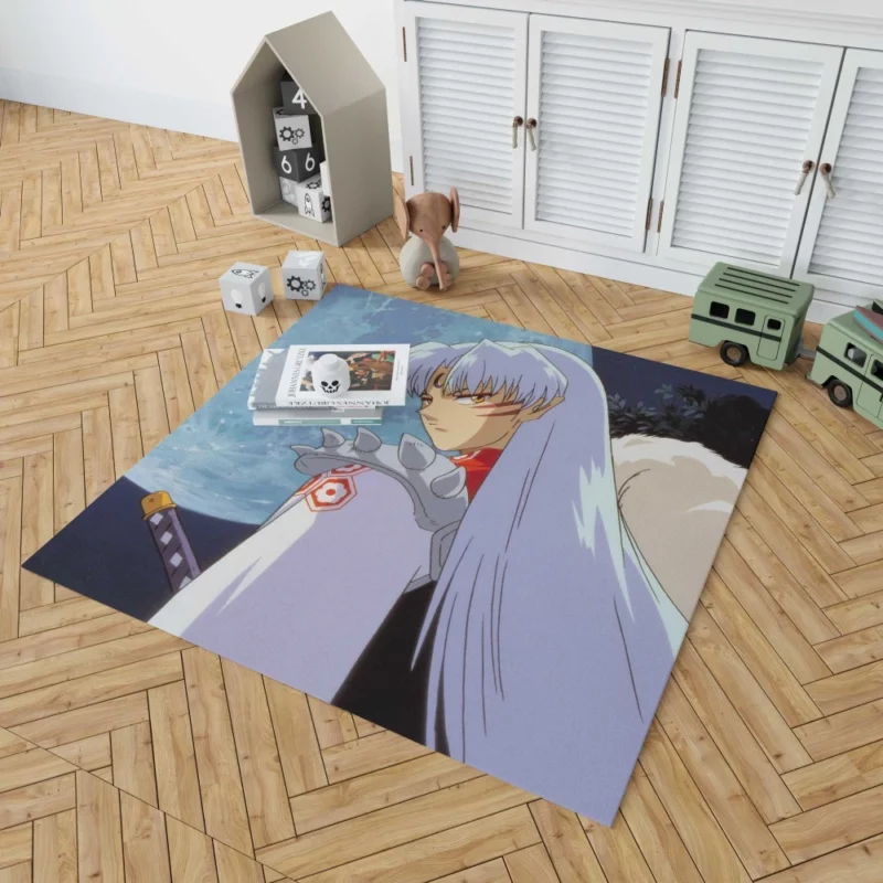 Sessh?maru InuYasha Fierce Foe Anime Rug 1