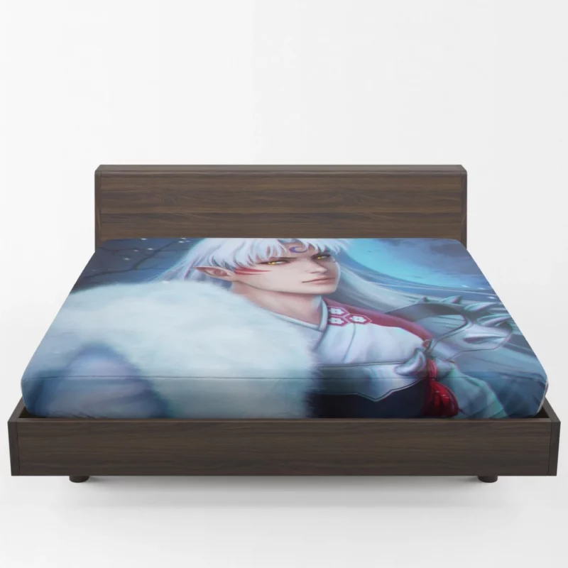 Sessh?maru InuYasha Mysterious Ally Anime Fitted Sheet 1