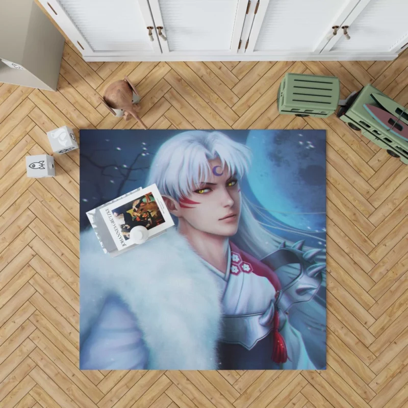 Sessh?maru InuYasha Mysterious Ally Anime Rug