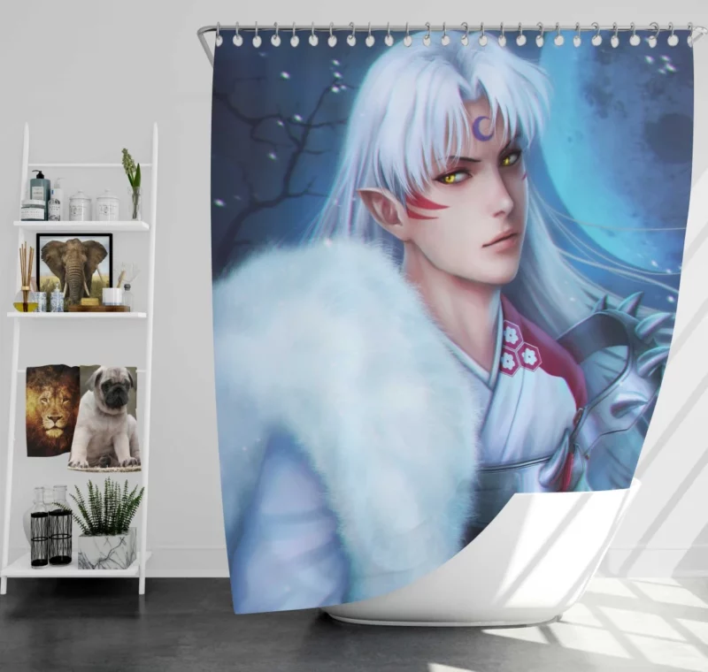 Sessh?maru InuYasha Mysterious Ally Anime Shower Curtain