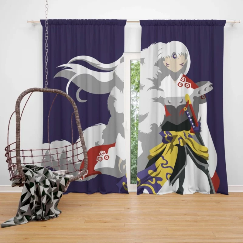 Sessh?maru InuYasha Powerful Rival Anime Curtain