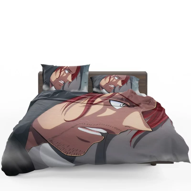 Shanks Captain of the Red-Haired Pirates Anime Bedding Set