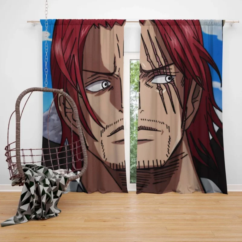 Shanks Legendary Pirate Anime Curtain