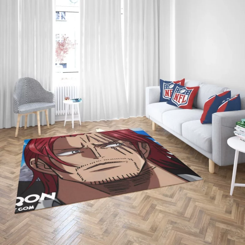 Shanks Legendary Pirate Anime Rug 2