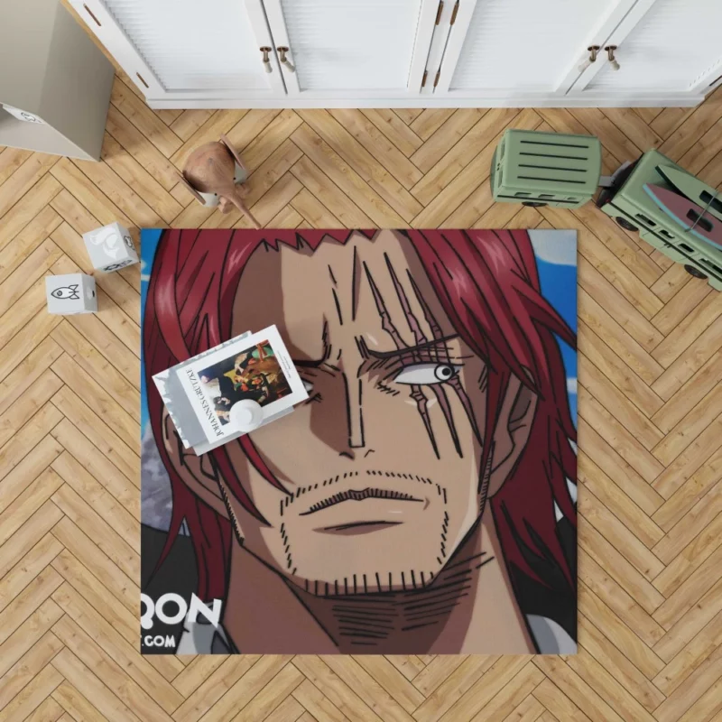 Shanks Legendary Pirate Anime Rug