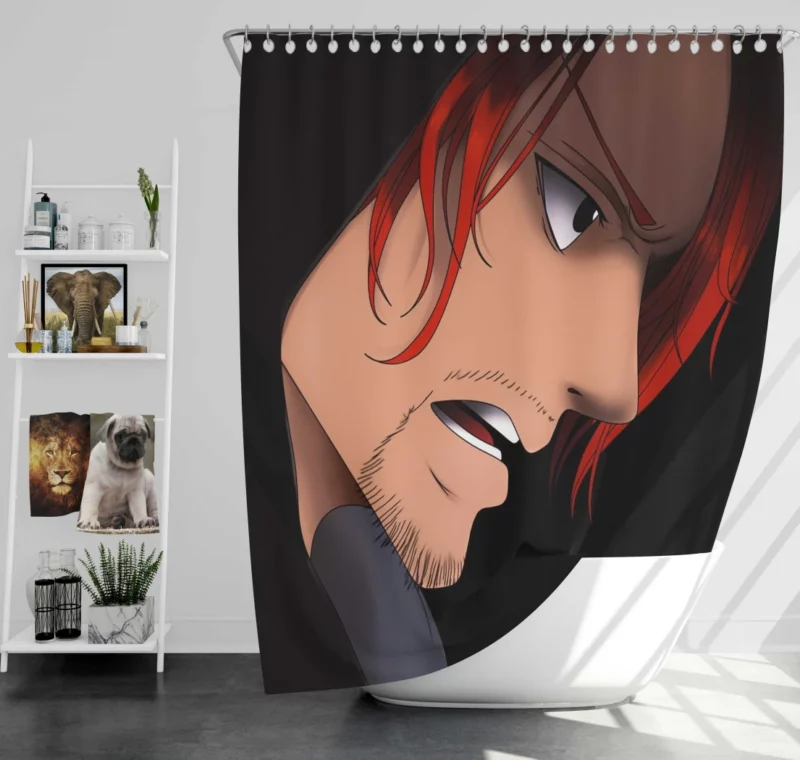 Shanks One Piece Legacy Anime Shower Curtain