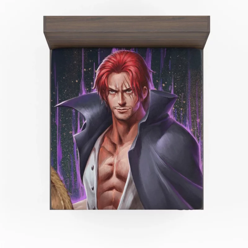 Shanks Red-Haired Pirate Captain Anime Fitted Sheet