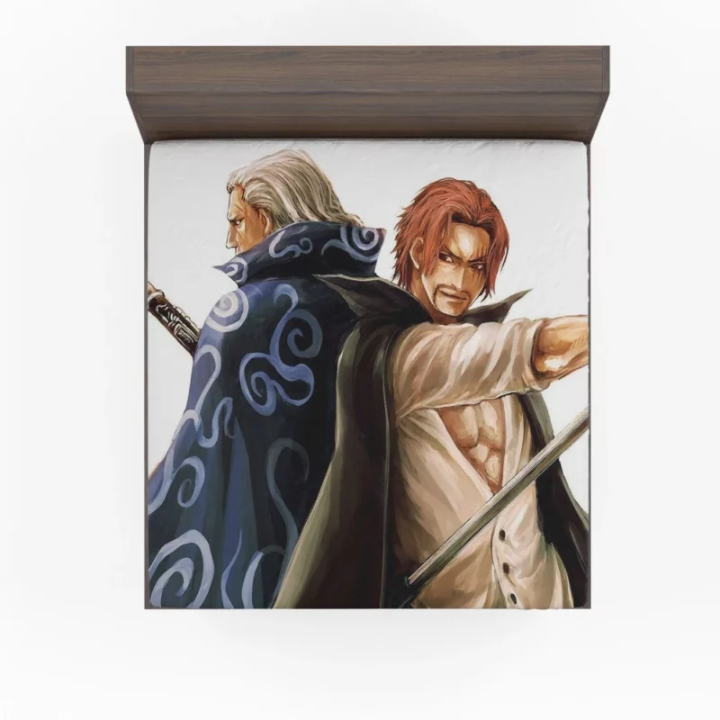 Shanks and Benn Beckman Pirates Duo Anime Fitted Sheet
