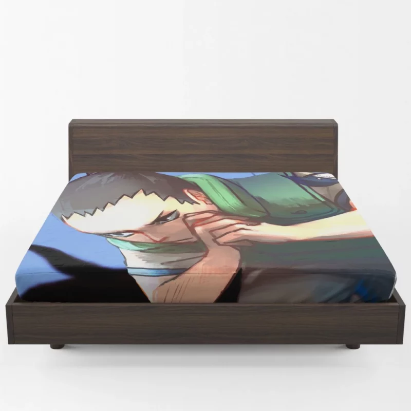 Shikamaru Nara Mind Strategist Anime Fitted Sheet 1