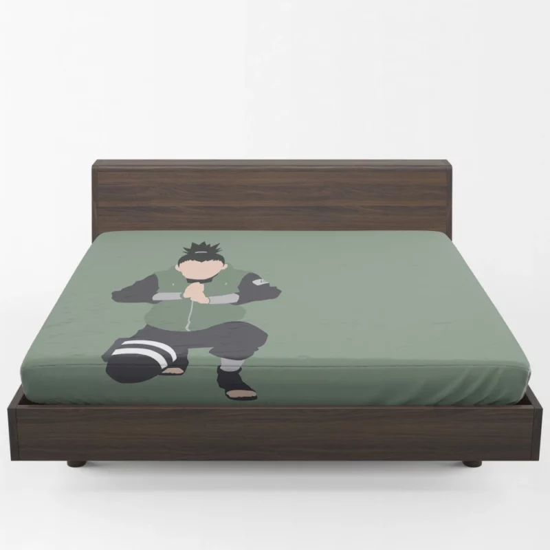 Shikamaru Nara Shadow Manipulator Anime Fitted Sheet 1