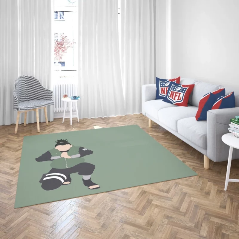 Shikamaru Nara Shadow Manipulator Anime Rug 2