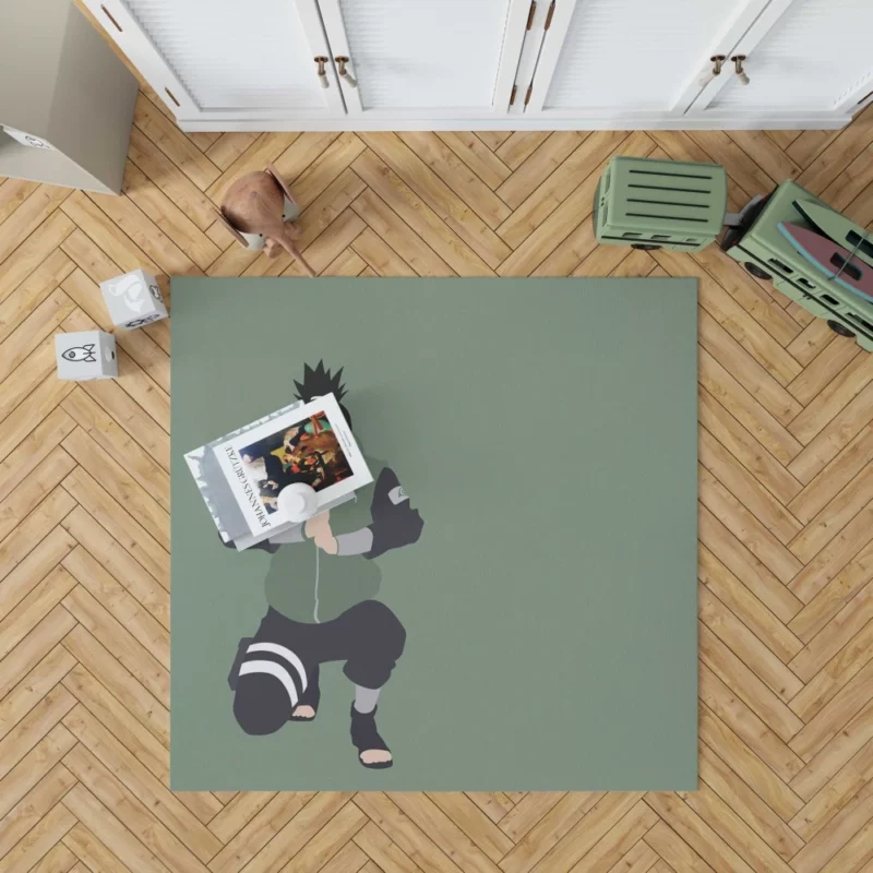 Shikamaru Nara Shadow Manipulator Anime Rug