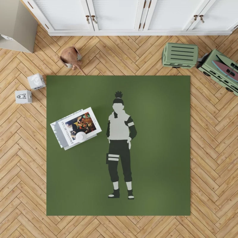 Shikamaru Nara Shinobi Journey Anime Rug