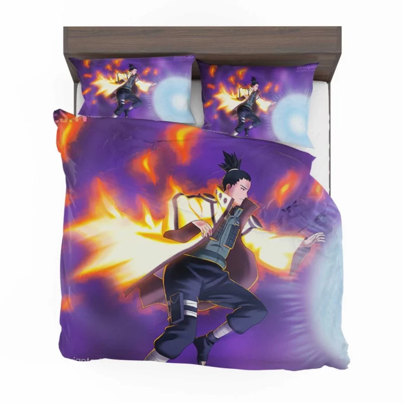 Shikamaru Nara Tactical Genius Anime Bedding Set 1