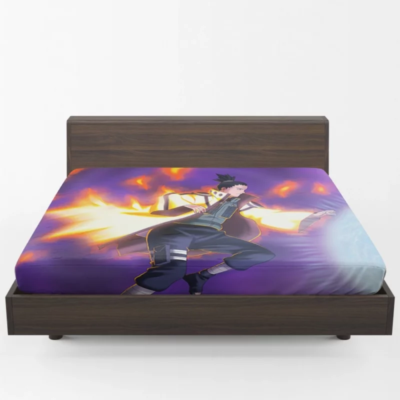 Shikamaru Nara Tactical Genius Anime Fitted Sheet 1