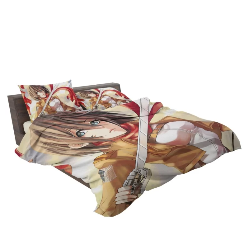 Shingeki No Kyojin Mikasa Ackerman Anime Bedding Set 2